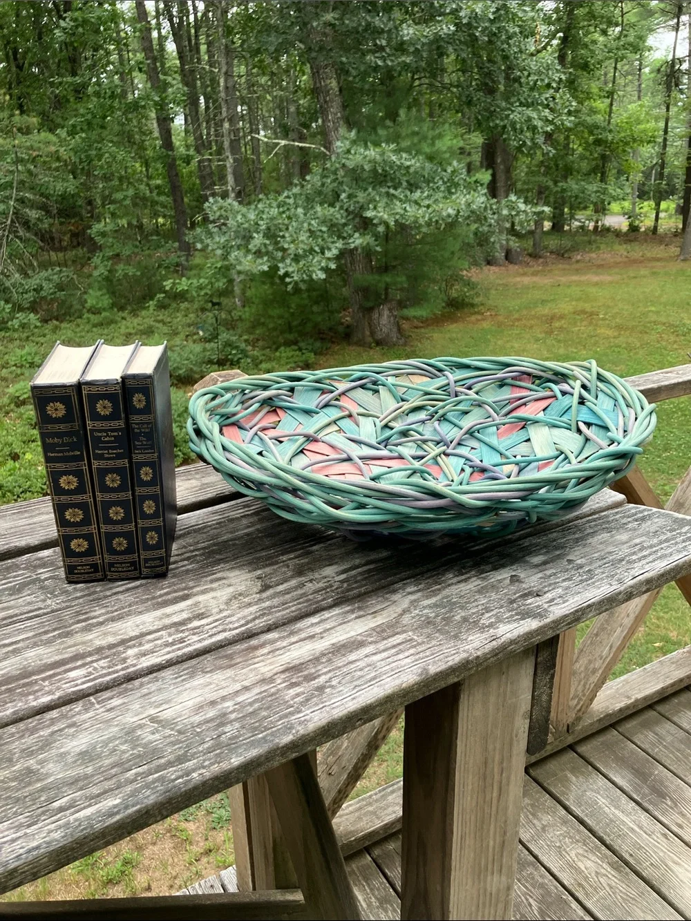 Vintage Cranberry Creek Basket Random Weave by Carla & Greg Filippelli